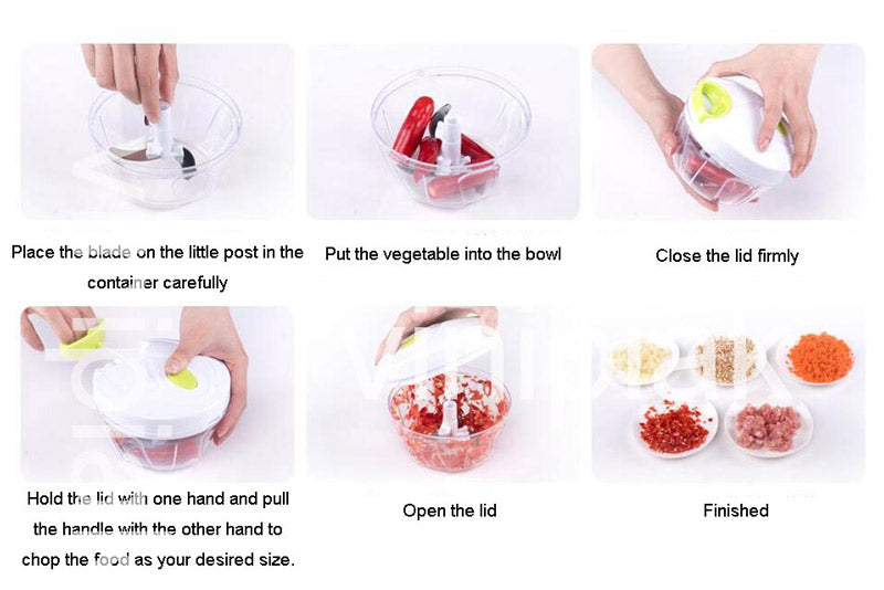 HomesFan™ Easy Manual Food Cutter/Slicer