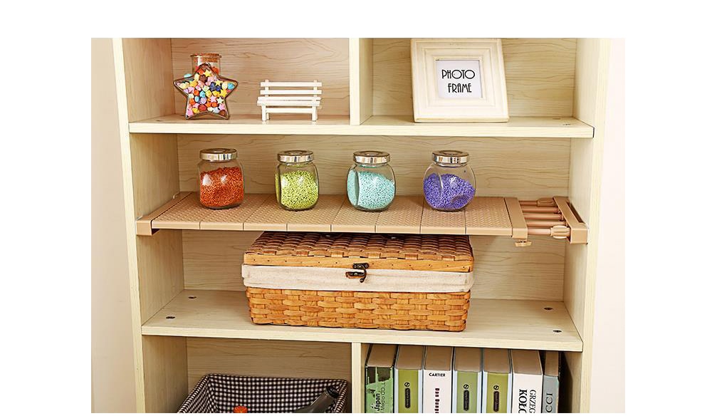 AdjustableCloset Organizer Shelf For Bathroom/Kitchen/Garage|HomesFan