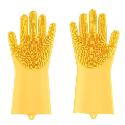 Magic Silicone Dishwashing Gloves